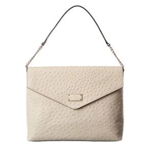 Kate Spade ostrich leather bag